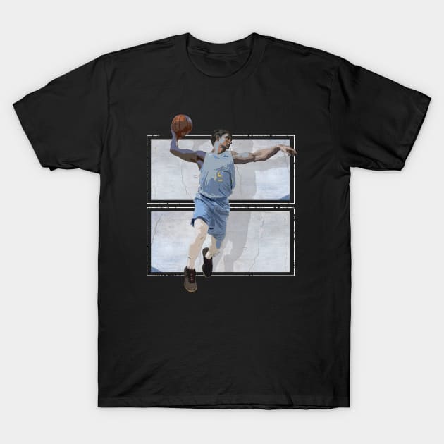 Adam's Slam Dunk T-Shirt by EddieBalevo